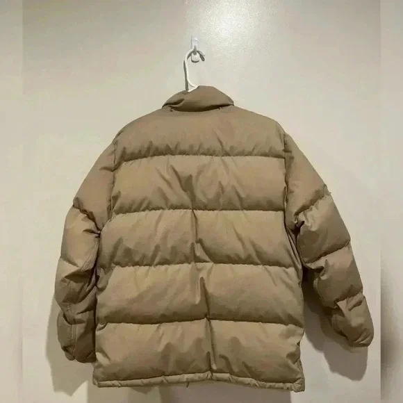 Vintage 1970’s NorthFace Gorpcore Tan Down Puffer Coat - Picture 5 of 6